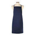 Navy Blue Long Bib Apron